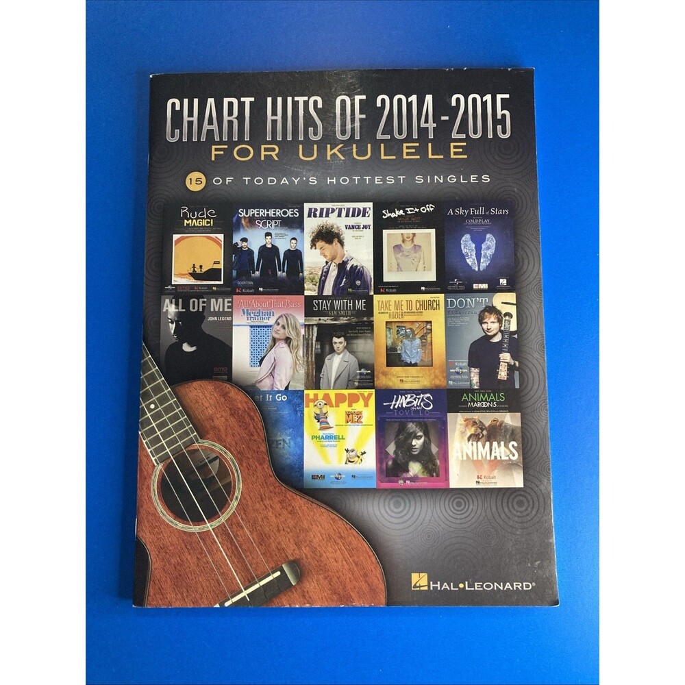Chart Hits Of 2014-2015 For Ukulele - 9781495012372, Hal Leonard Corp Paperback
